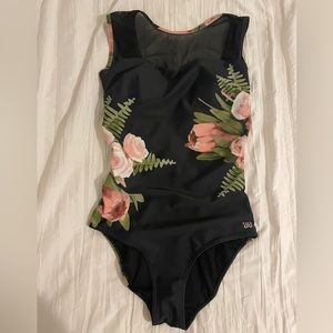 EUC The Maria One Piece Floral Swimsuit